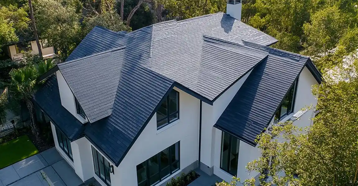 Skilled Austin roofer inspecting a roof for repairs in Austin, TX. Austin roofing contractor