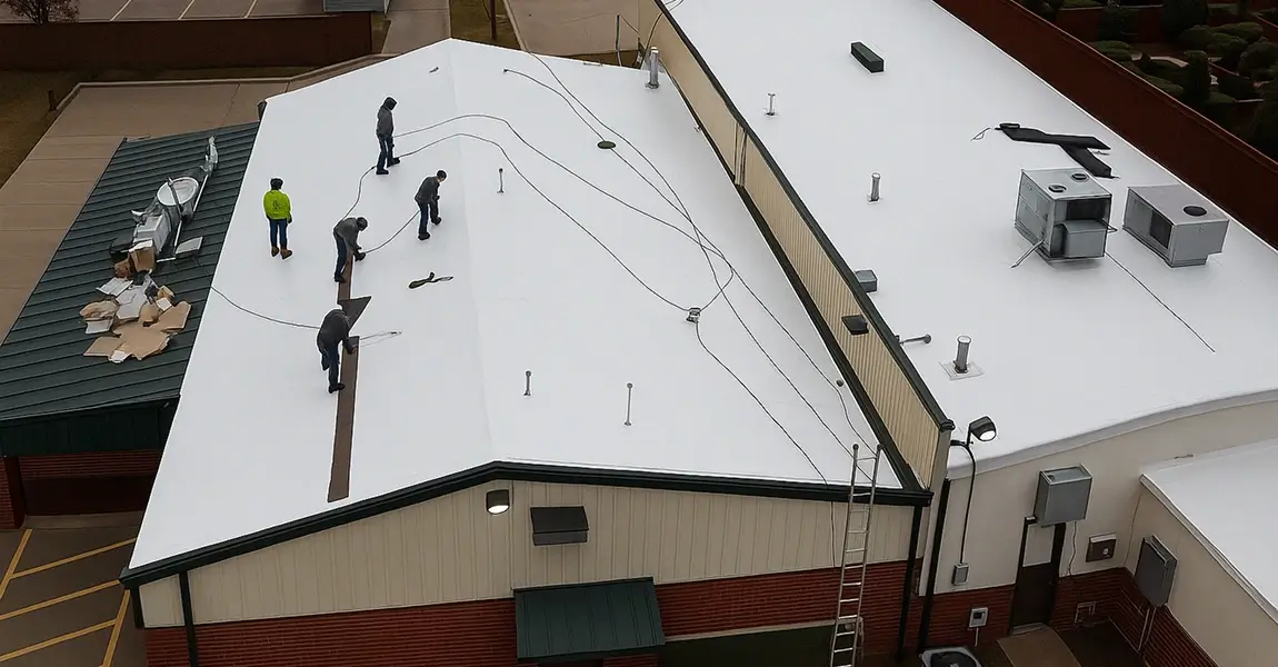 Commercial roof lifespan tips